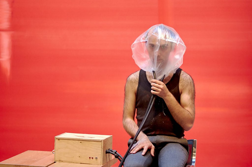 Soirée de levée de fonds - performance François Couture