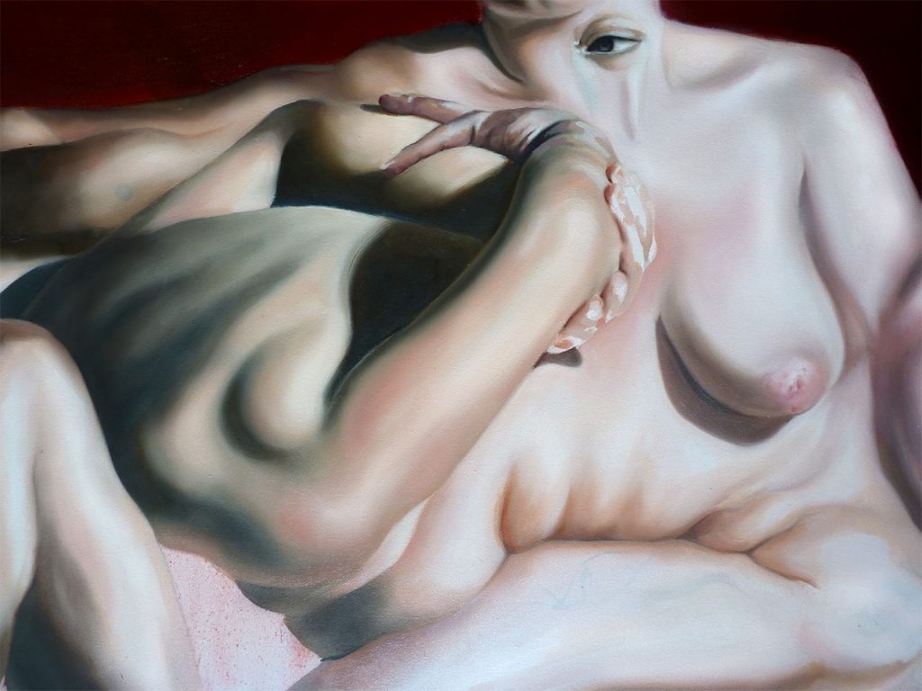 Tableau corps de femme difforme - Emily Spooner