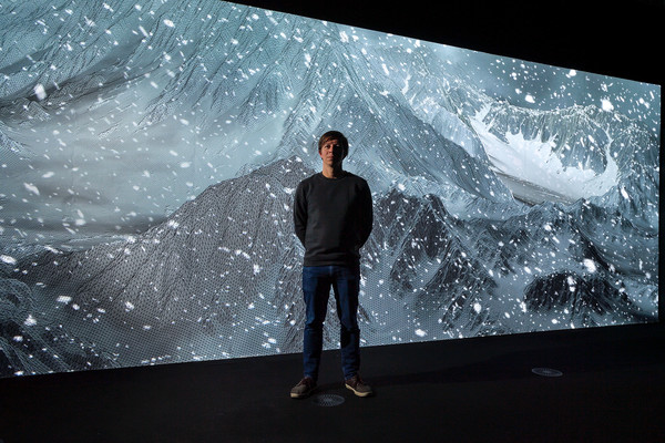 Joanie Lemercier - Vue de la lune