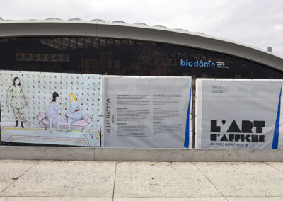 Allie Gattor - L'art s'affiche x Parc Olympique