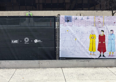 Allie Gattor - L'art s'affiche x Parc Olympique