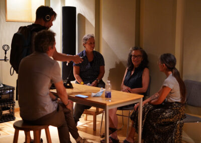 Rencontre avec Cheryl Sim, Gisèle Trudel, Monika Kin Gagnon et Stéphane Claude pour l'épisode 3 de Les coulisses de l'art