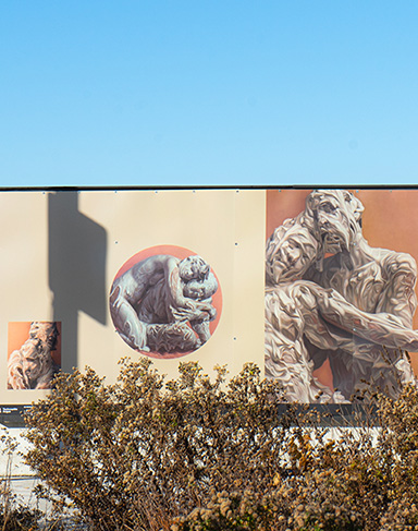 Rosalie Gamache - Corps recouverts - L'art s'affiche x Technopole Angus