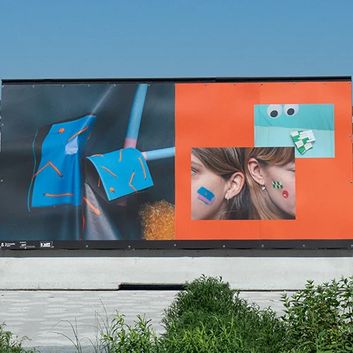 L'art s'affiche x Technopole Angus - Pénélope et Chloë