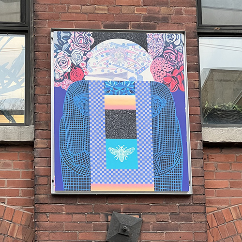 Emmanuel Laflamme - Le Théâtre de la Réalité; L'art s'affiche x Ubisoft; Photo : Art Souterrain L'art s'affiche x Ubisoft - Emmanuel Laflamme