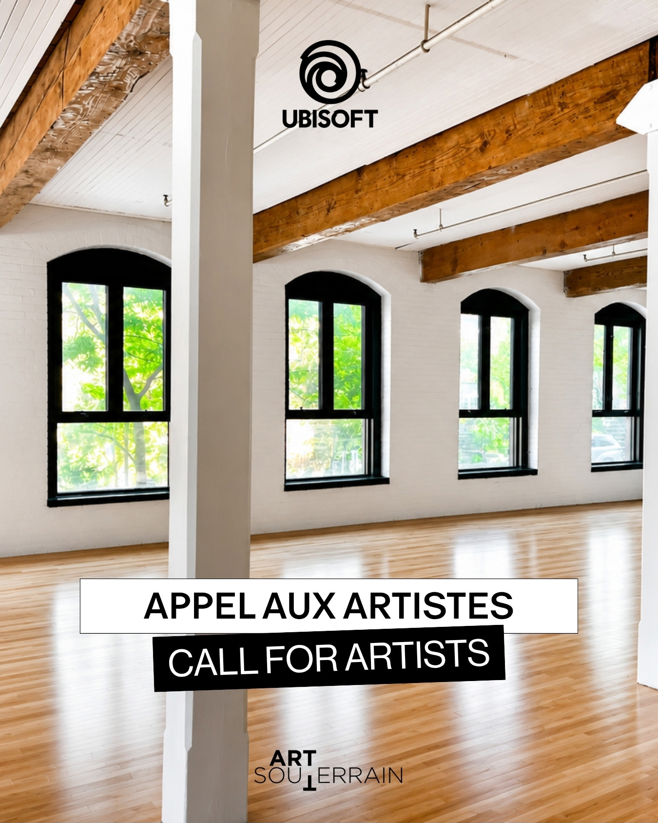 Appel aux artistes Art Souterrain x Ubisoft Montréal